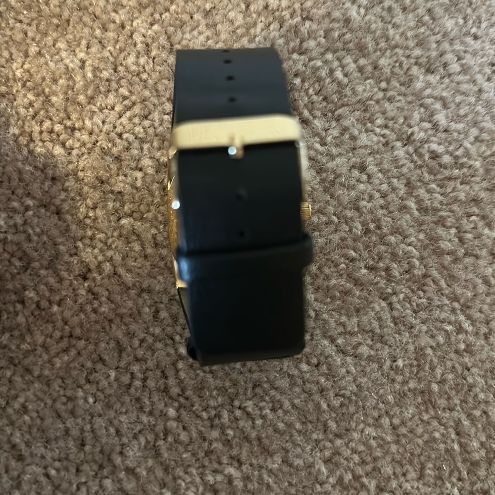 Beverly Hills Polo Club Black Watch with Gold Trim - Picture 3 of 10